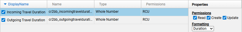 enable duration fields for appointment