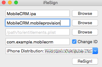 Apple enterprise deployment - resigning