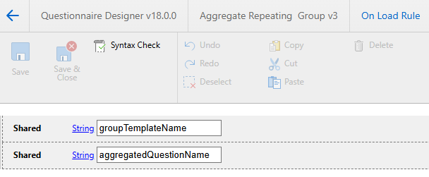 declare shared variables