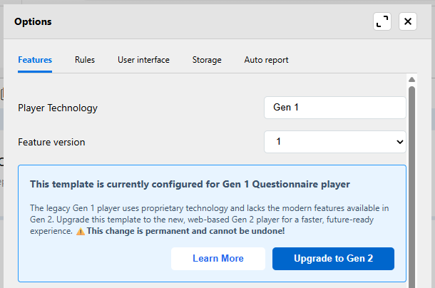 upgrade to gen 2