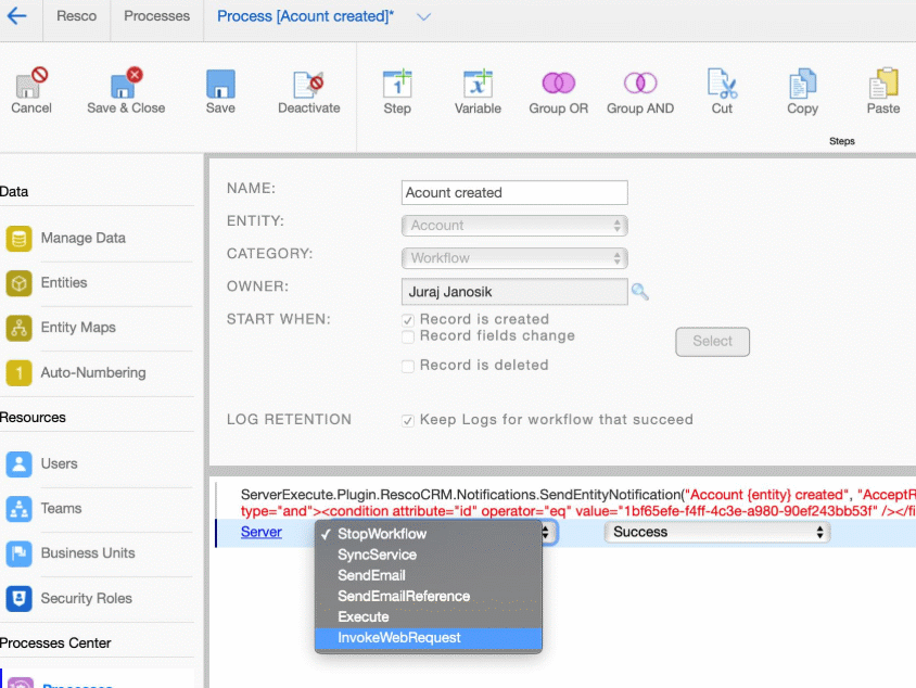 Using Server.InvokeWebRequest to send SMS via external gateway
