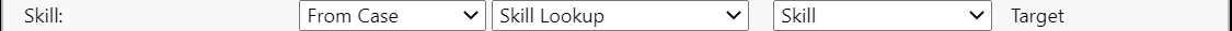 Schedule Board settings, alternative solution for filtering by skill
