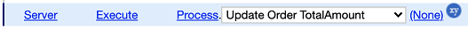 server execute step example