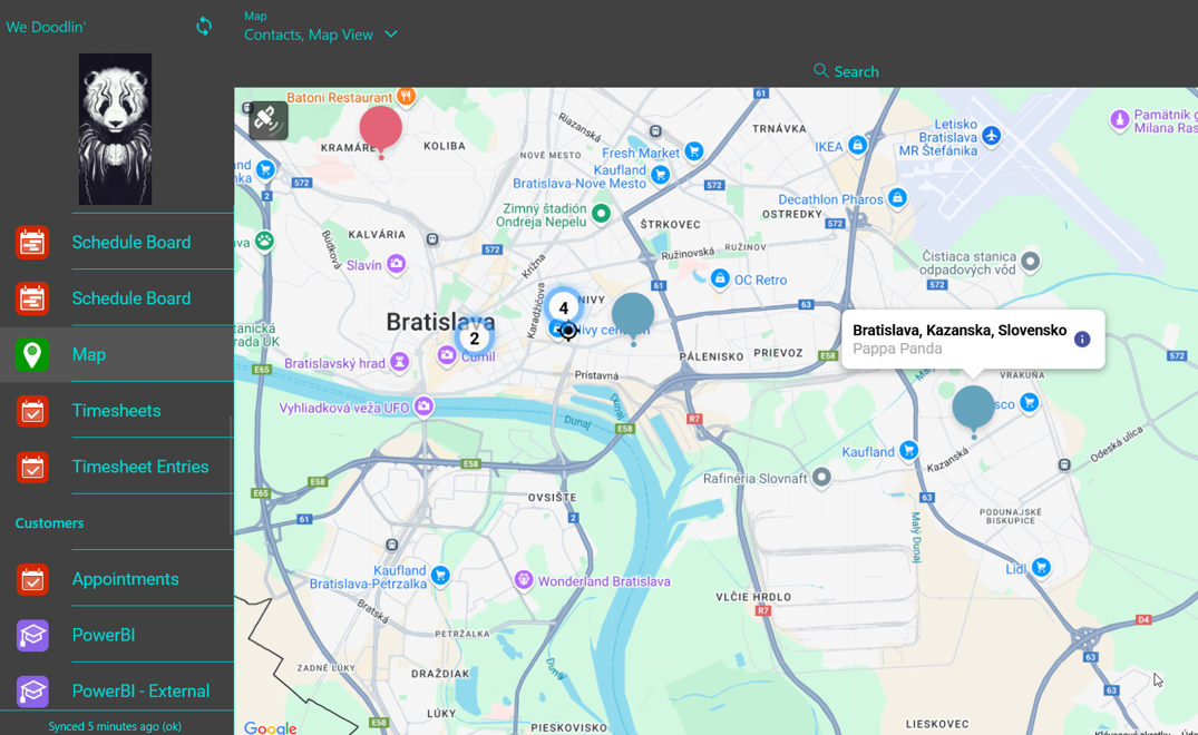 verify in the app