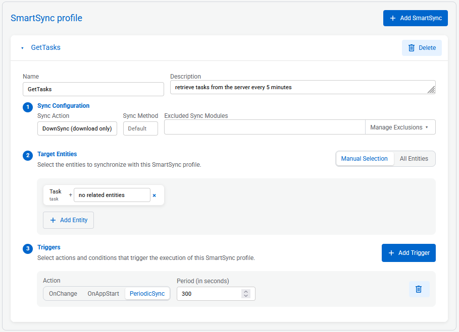 example of a smartsync profile