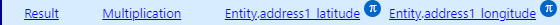 Calculated field formula
