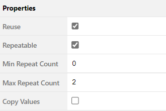 Setting questionnaire group as repeatable
